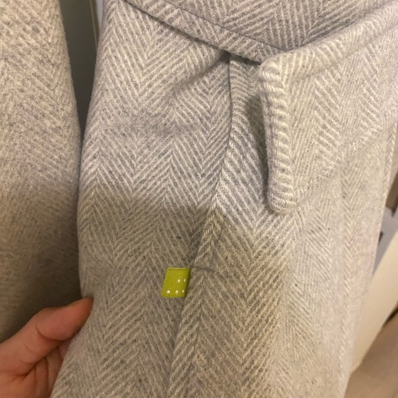 Soia & Kyo Gray Wool Coat - Picture 8 of 11